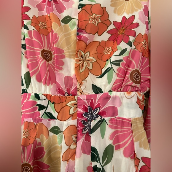 Floral Dress - Lined - Picture 3 of 3